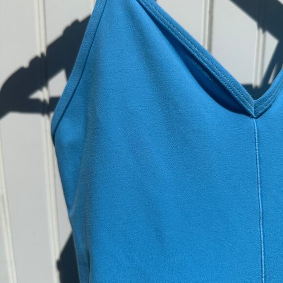 Alo Yoga Alosoft Suns Out Onesie Azure Blue Size Medium Limited Edition Romper - Picture 4 of 16